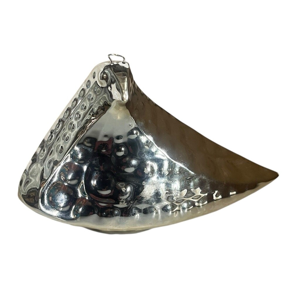 Limited Edition Jonathan Adler Silver Porcelain Dove Partridge Ornament 2005